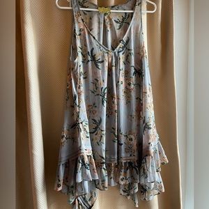 Maeve Anthropologie tunic dress shortie mini